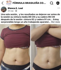 Bianca, alumna del curso de aparatología estética online